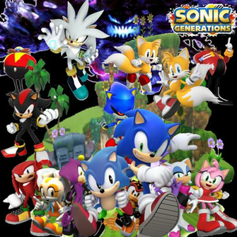 Wallpaper Sonic Generations By Dablackblur Fan Art Games
