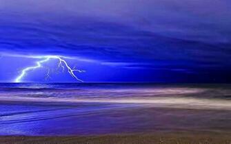 Blue Thunder Wallpaper