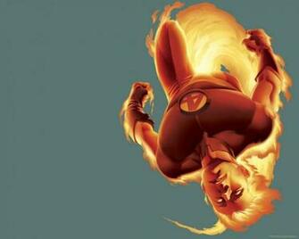 Fantastic Four Human Torch HD Wallpaper Anime Better