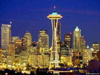 Seattle Skyline Washington Wallpaper