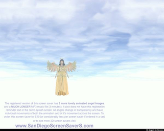 3d Angels In Heaven Screensaver Softpedia