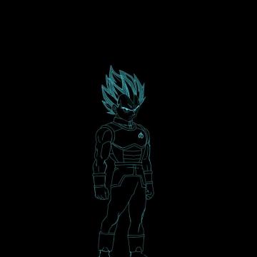 I Made A Wallpaper Of Ssgss Vegeta For My Nexus 6p In Photoshop
