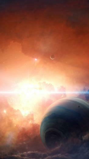 Stunning Space For iPhone Plus Wallpaper