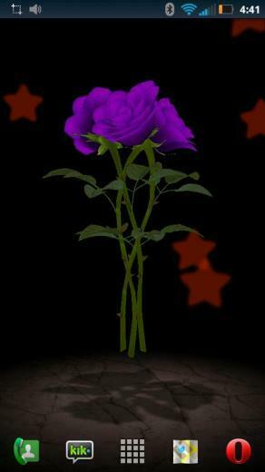 3d Rose Bouquet Live Wallpaper Android Apps On Google Play