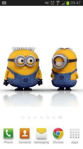 Bigger Minion Rush Live Wallpaper HD For Android Screenshot