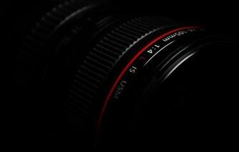 Wallpaper Canon Camera Lens The Black Image For
