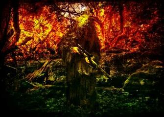 Ghillie Suit Fire By D3m0ng4m3r