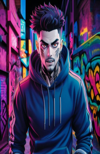Anime Guy With Hoodie Wallpaper