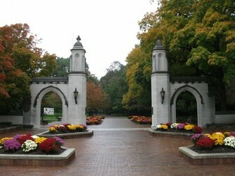 Indiana University Bloomington Campus Size