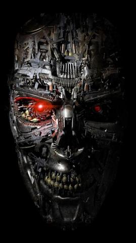 Terminator Weapons 3d Desktop HD Wallpaper