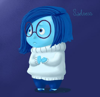 Inside Out Sadness By Shirusaki