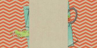 Orange Background Chevron The Cutest On