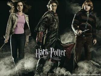 Harry Ron And Hermione Wallpaper