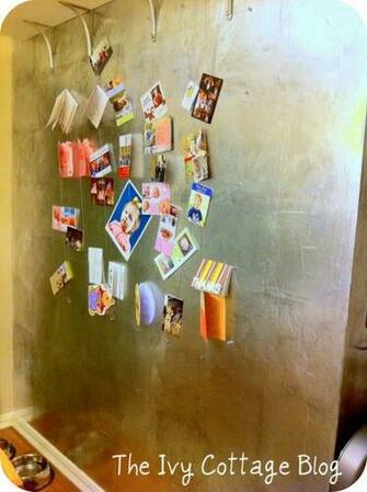 Aluminum Foil Wallpaper So Easy And Cheap Use This To Cover The