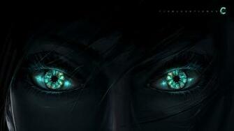 Dark Green Eyes Wallpaper HD Artist 4k Image Photos