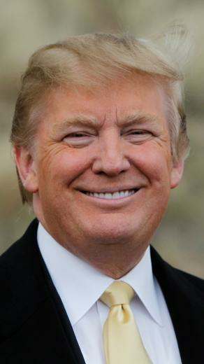 Donald Trump Smiling iPhone Plus Wallpaper
