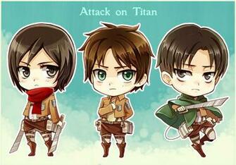 Crazy Otakus Attack On Titan Chibi Part