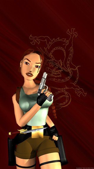 Classic Tomb Raider Mobile Wallpaper