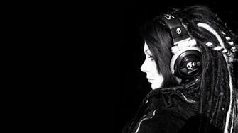House Music Wallpaper Girl HD Desktop Con