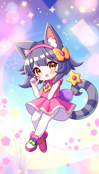 Cat Girl Phone Wallpaper