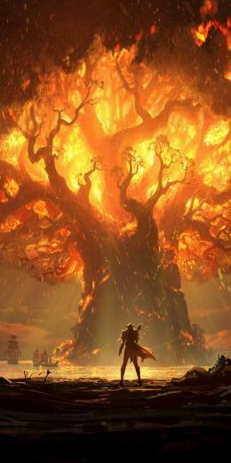 Wallpaper World Of Warcraft Battle For Azeroth