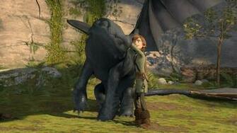 Toothless Train Your Dragon Hiccup Wallpaper Background