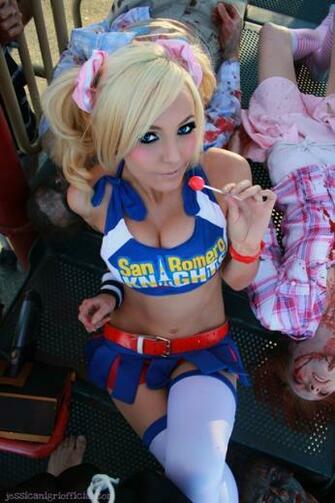 Jessica Nigri Wallpaper 1080p Lollipop Chainsaw Ax