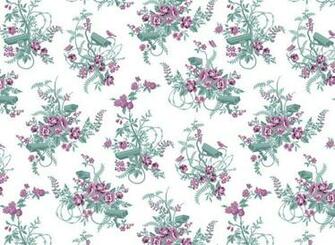 Floral Toile Wallpaper