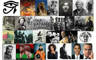 Black History Background Timeline