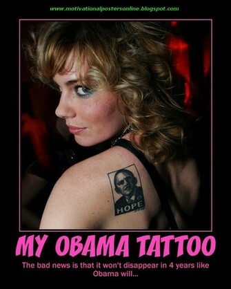 My Obama Tattoo Tats Ink Barack Barackobama Babes Girl Hot Funny