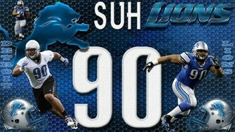 Ndamukong Suh Detroit Lions Heavy Metal Wallpaper