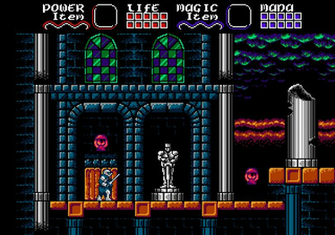 Nes Authentic Fantasy Game Falchion HD Wallpaper Background