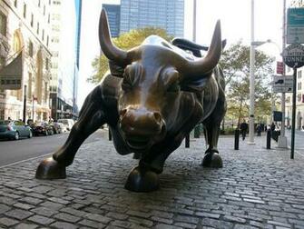Wall Street Bull Wallpaper