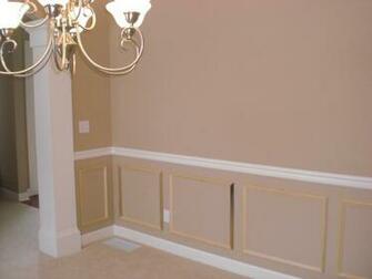 Wallpaper Wainscoting Halv
