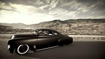 Vehicles Cars Rat Rod Hot Custom Lowrider Sepia Wallpaper