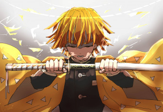 Demon Slayer Zenitsu Wallpaper S
