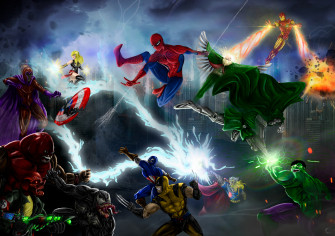 Marvel Heroes Vs Villains 4k Wallpaper HD Superheroes Image