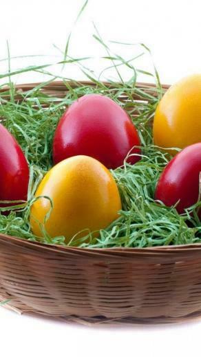 Easter Eggs iPhone HD Wallpaper