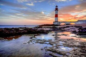 Wallpaper Brazil Bahia Salvador Nature Lighthouses Sky