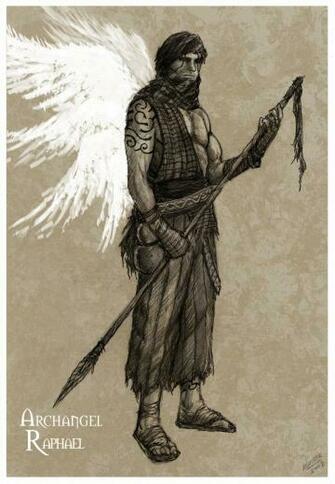 Archangel Raphael HD By Sketcheronline