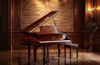 Grand Piano Wallpaper
