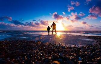 People On The Beach Wallpaper 4k Ultra HD