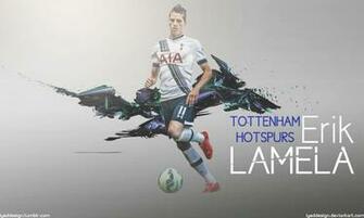 Erik Lamela Tottenham Hotspurs Fc Wallpaper By