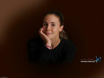 Alize Cornet In Simply Wonderful Wta Wallpaper