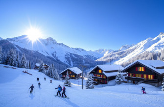 Ski Resort Wallpaper
