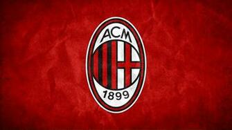 Ac Milan Fc Football Logo HD Wallpaper Of