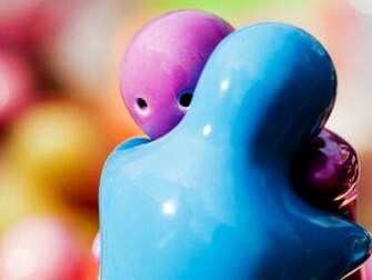 Hug Me Wallpaper Stock Photos