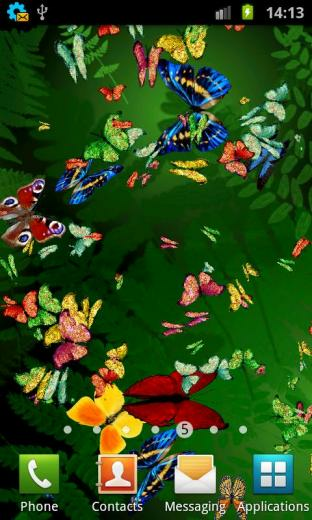 Butterfly Live Wallpaper Personalization Android Apps On
