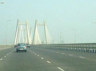 A Glimpse Foto Van Bandra Worli Sea Link Mumbai Bombay