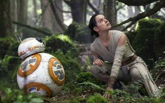 Bb8 Rey Star Wars The Force Awakens Movie Wallpaper Wallpaperbyte